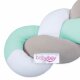 babybay - Nestchenschlange geflochten passend für alle Modelle, weiß/beige/mint