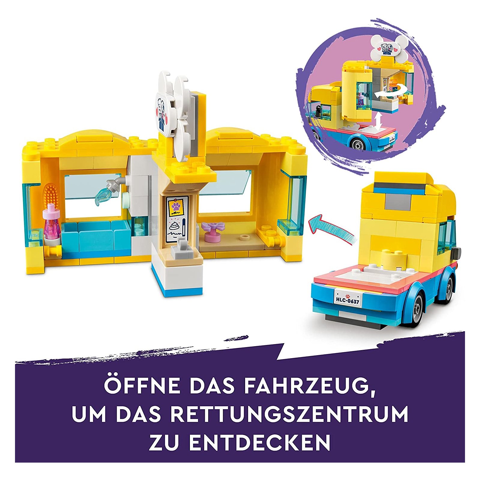LEGO - Friends - € 41741 29,99 Hunderettungswagen