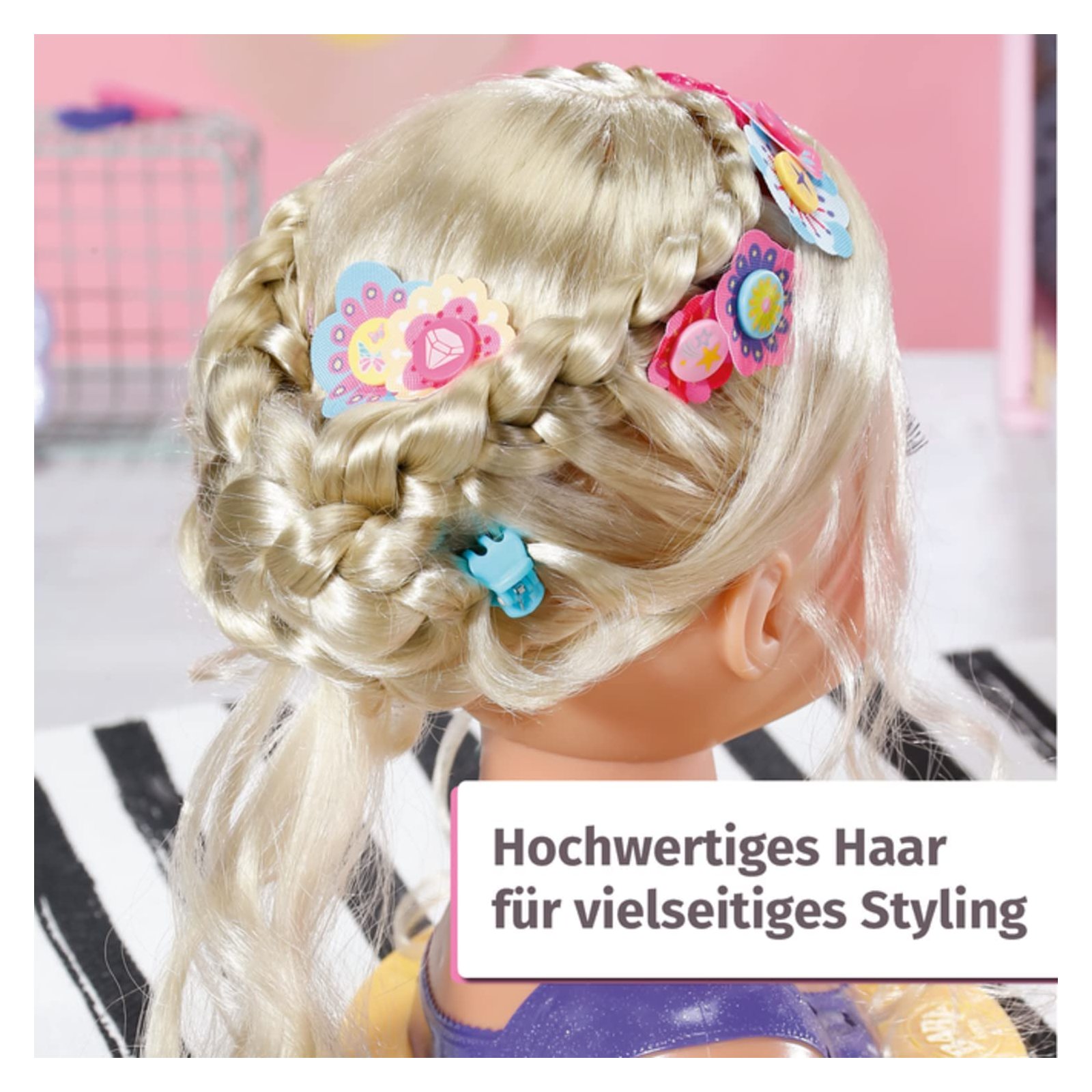 Baby born hair styling head on sale