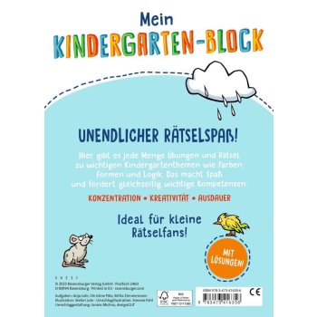 Ravensburger - Mein Kindergarten-Block: Farben, Formen,...