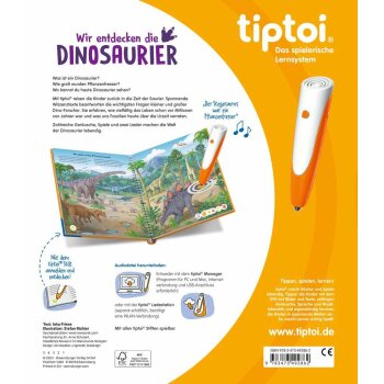 Ravensburger - tiptoi - Wir entdecken die Dinosaurier