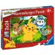 Ravensburger - Pikachu und seine Freunde PUZZLE (2 x 24 TEILE)