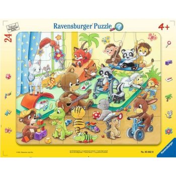 Ravensburger - Im Tierkindergarten RAHMENPUZZLE (24 TEILE)