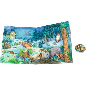 Ravensburger - Mein großes Puzzle-Spielbuch: Wald