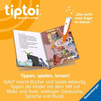 Ravensburger - tiptoi - Lese-Lausch-Abenteuer - Dino-Stadt