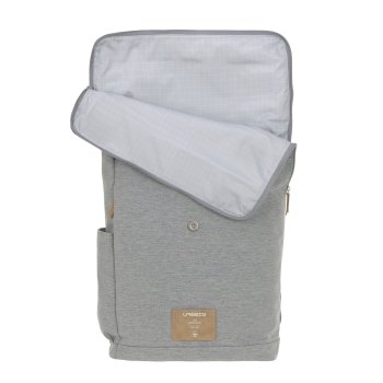 Lässig - Wickelrucksack - Rolltop Backpack, Grey Mélange (Limited Edition)