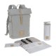 Lässig - Wickelrucksack - Rolltop Backpack, Grey Mélange (Limited Edition)