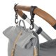 Lässig - Wickelrucksack - Rolltop Backpack, Grey Mélange (Limited Edition)