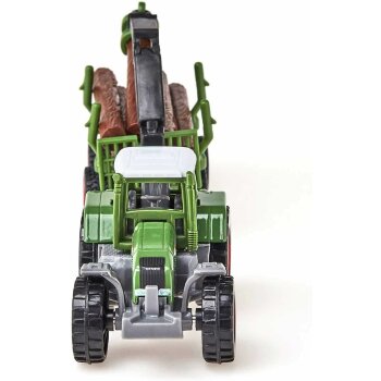 SIKU - Traktor mit Forstanhänger