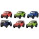 Goki - Jeep Wrangler (2018), Spritzguss 1:34, sortiert (12)