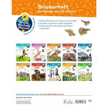 Ravensburger - Wieso? Weshalb? Warum? Stickerheft:...