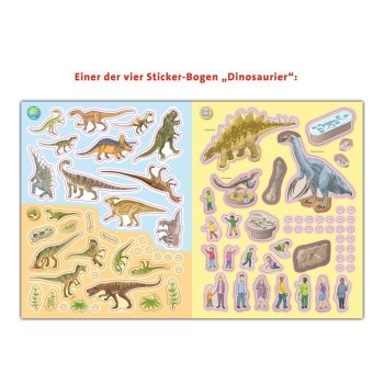 Ravensburger - Wieso? Weshalb? Warum? Stickerheft: Dinosaurier