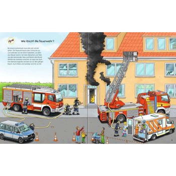 Ravensburger - Wieso? Weshalb? Warum? Stickerheft: Feuerwehr