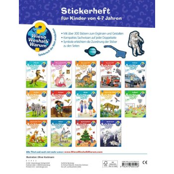 Ravensburger - Wieso? Weshalb? Warum? Stickerheft: Weltraum