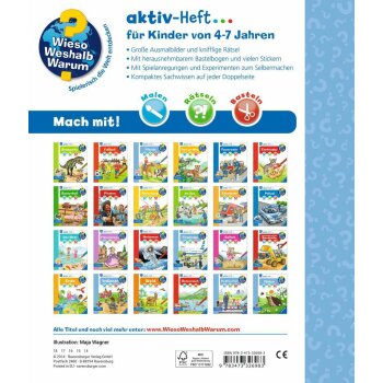 Ravensburger - Wieso? Weshalb? Warum? aktiv-Heft: Pferde (A)