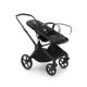 BUGABOO - Cub Kinderwagen mit Liegewanne und Sitz CORE (SCHWARZ / WALDGRÜN)