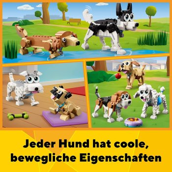 LEGO - Creator - 31137 Niedliche Hunde