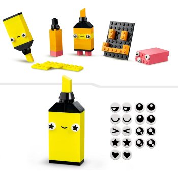 LEGO - Classic - 11027 Neon Kreativ-Bauset