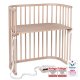 babybay - Beistellbett Boxspring NATUR-UNBEHANDELT