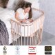 babybay - Beistellbett Boxspring XXL NATUR-UNBEHANDELT