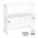 babybay - Beistellbett Midi WEISS-LACKIERT