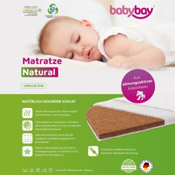 babybay - Matratze Natural (für MAXI/MAXI COMFORT PLUS/BOXSPRING COMFORT PLUS)