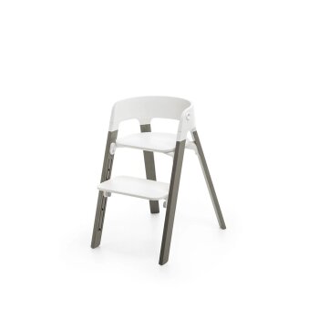 STOKKE - STEPS™ Hochstuhl WHITE-HAZY GREY (A)