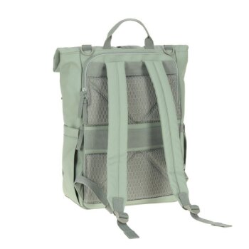 Lässig - Wickelrucksack - Rolltop Up Backpack, Silbergrün