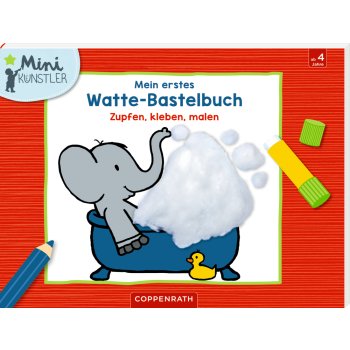 Coppenrath - Mein 1. Watte-Bastelbuch - Zupfen, kleben,...