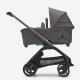 BUGABOO - Dragonfly Kinderwagen mit Liegewanne und Sitz (GRAPHIT / GRAU-MELIERT)