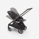 BUGABOO - Dragonfly Kinderwagen mit Liegewanne und Sitz (GRAPHIT / GRAU-MELIERT)