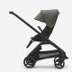 BUGABOO - Dragonfly Kinderwagen mit Liegewanne und Sitz (SCHWARZ / SCHWARZ / WALDGRÜN)