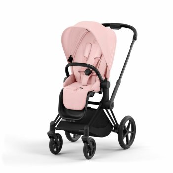 CYBEX - Platinum PRIAM 4.0 inkl. Hardparts mit Seatpack und Lux Carry Cot (PEACH-PINK)