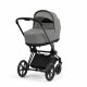 CYBEX - Platinum PRIAM 4.0 inkl. Hardparts mit Seatpack und Lux Carry Cot (MIRAGE-GREY)