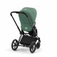 CYBEX - Platinum PRIAM 4.0 inkl. Hardparts mit Seatpack und Lux Carry Cot (LEAF-GREEN)