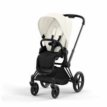 CYBEX - Platinum e-PRIAM 2.0 inkl. Hardparts mit Seatpack und Lux Carry Cot (OFF-WHITE)