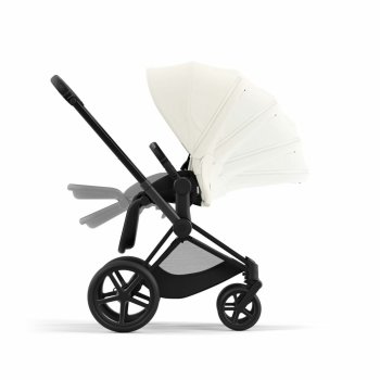 CYBEX - Platinum e-PRIAM 2.0 inkl. Hardparts mit Seatpack und Lux Carry Cot (OFF-WHITE)