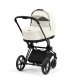 CYBEX - Platinum e-PRIAM 2.0 inkl. Hardparts mit Seatpack und Lux Carry Cot (OFF-WHITE)