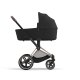 CYBEX - Platinum e-PRIAM 2.0 inkl. Hardparts mit Seatpack und Lux Carry Cot (SEPIA-BLACK)