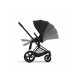 CYBEX - Platinum e-PRIAM 2.0 inkl. Hardparts mit Seatpack und Lux Carry Cot (SEPIA-BLACK)