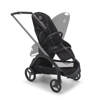 BUGABOO - Dragonfly Sportwagen mit Sitz (SCHWARZ / MITTERNACHTSSCHWARZ)