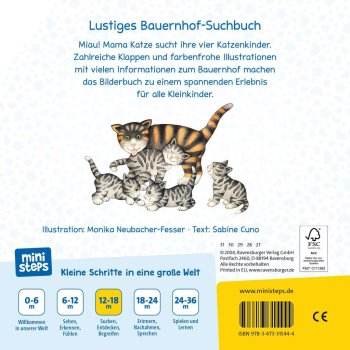 Ravensburger - ministeps - Unterwegs auf dem Bauernhof