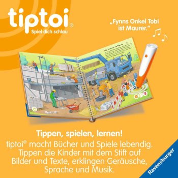 Ravensburger - tiptoi - Mein Wörter-Bilderbuch - Baustelle