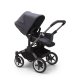 BUGABOO - Donkey 5 Mono Kinderwagen mit Liegewanne und Sitz CORE (GRAPHIT / STURMBLAU)