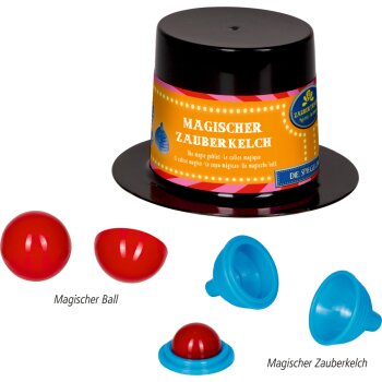 Die Spiegelburg - Bunte Geschenke - Zaubertricks im Hut, sort. (12)