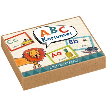 Die Spiegelburg - Bunte Geschenke - ABC-Kartenset (6)