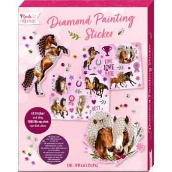 Die Spiegelburg - Pferdefreunde - Diamond Painting Sticker (3)