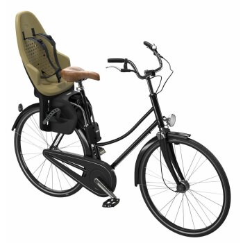 THULE - Yepp 2 Maxi Fahrradkindersitz hinten zur Rahmenmontage FENNEL TAN