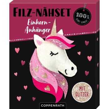 Coppenrath - Filz-Nähset Einhorn-Anhänger -...