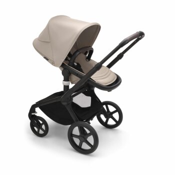 BUGABOO - Fox 5 Kinderwagen mit Liegewanne und Sitz CORE (SCHWARZ / DESERT TAUPE)